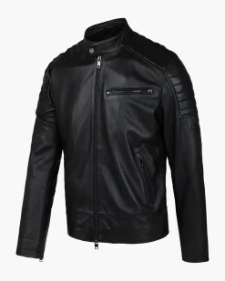 Discount Cruyff Cristobal Leather Biker Jacket