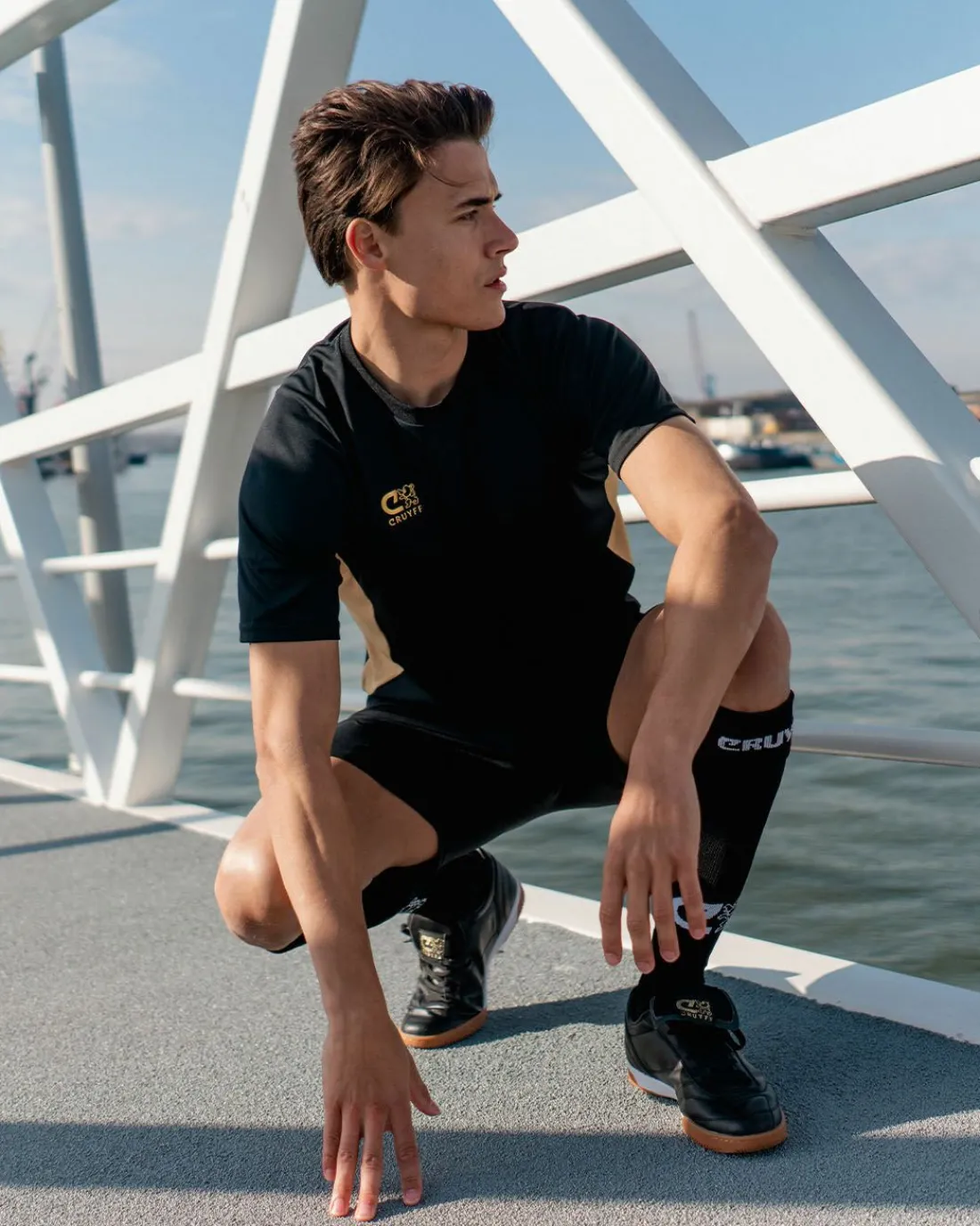 Cheap Cruyff Tech Turn Shirt Senior