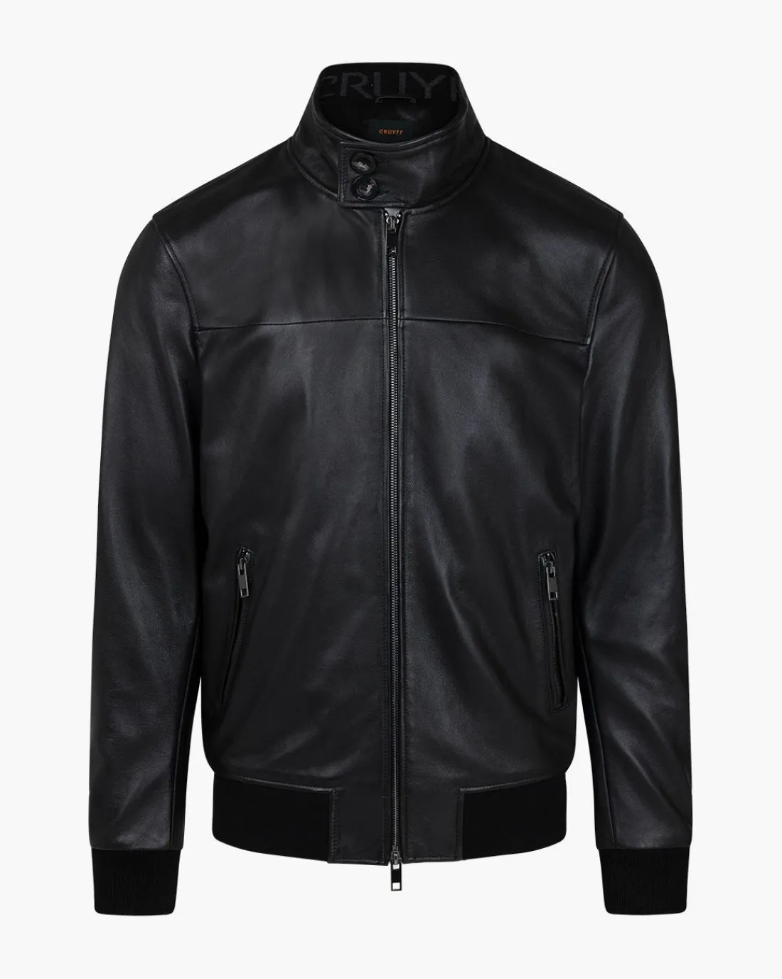Flash Sale Cruyff Dante Leather Harrington Jacket