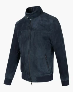 Discount Cruyff Dante Suede Harrington Jacket