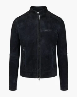 Clearance Cruyff Esteban Suede Biker Jacket