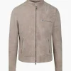 Clearance Cruyff Esteban Suede Biker Jacket