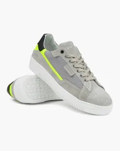 Cheap Cruyff Joan Respiro - Grey - Soft Mesh/Matt Leather