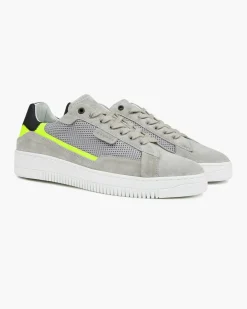 Cheap Cruyff Joan Respiro - Grey - Soft Mesh/Matt Leather