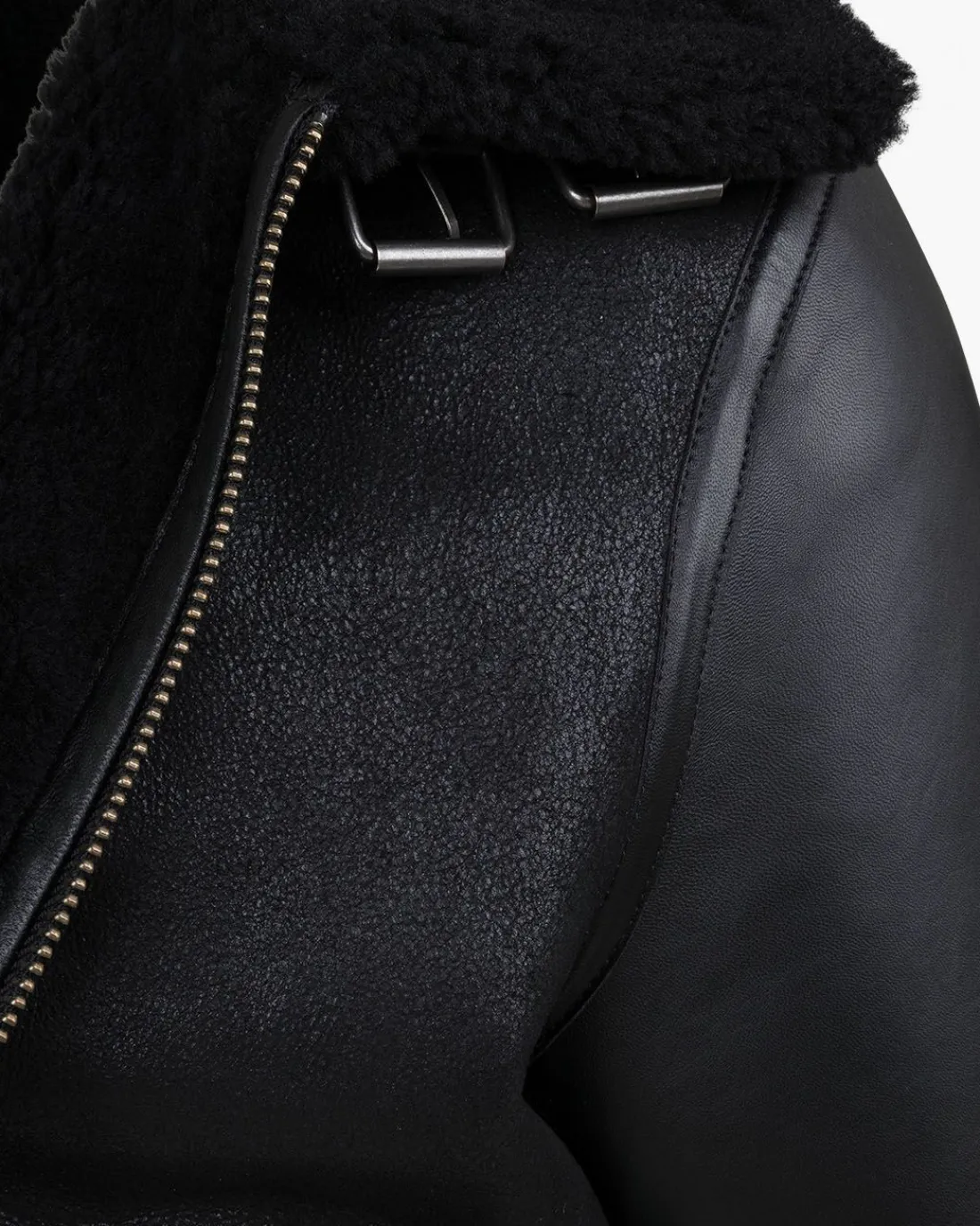 Outlet Cruyff Juan Shearling Leren Jas