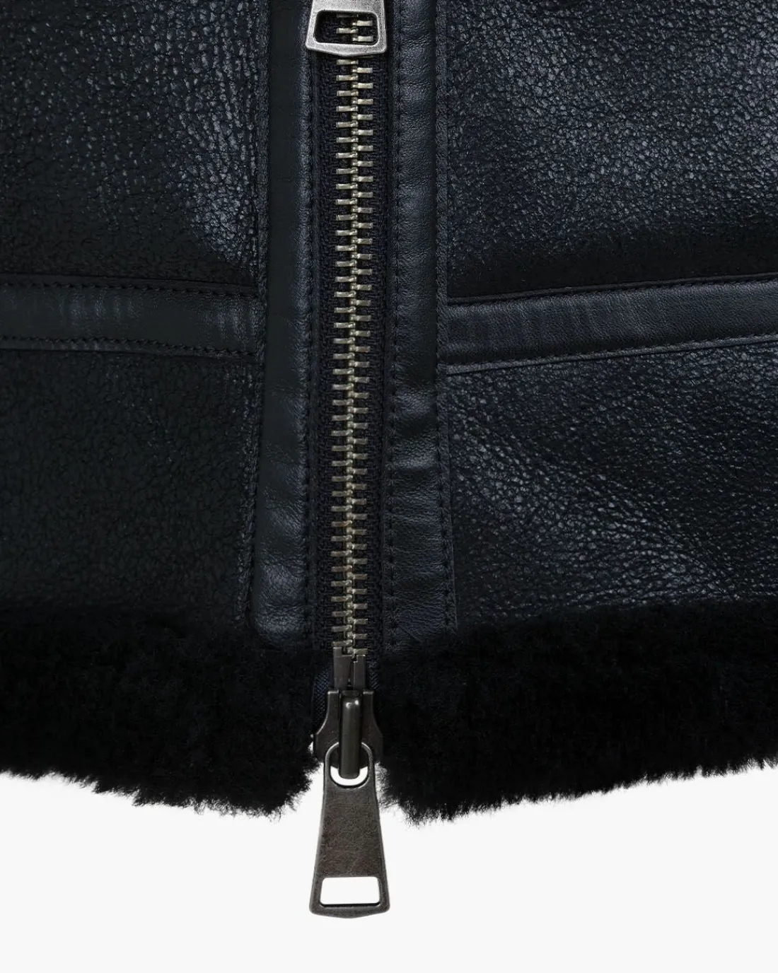 Outlet Cruyff Juan Shearling Leren Jas