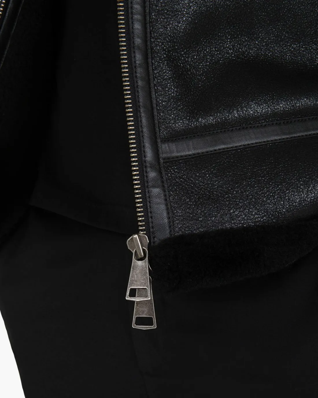 Outlet Cruyff Juan Shearling Leren Jas