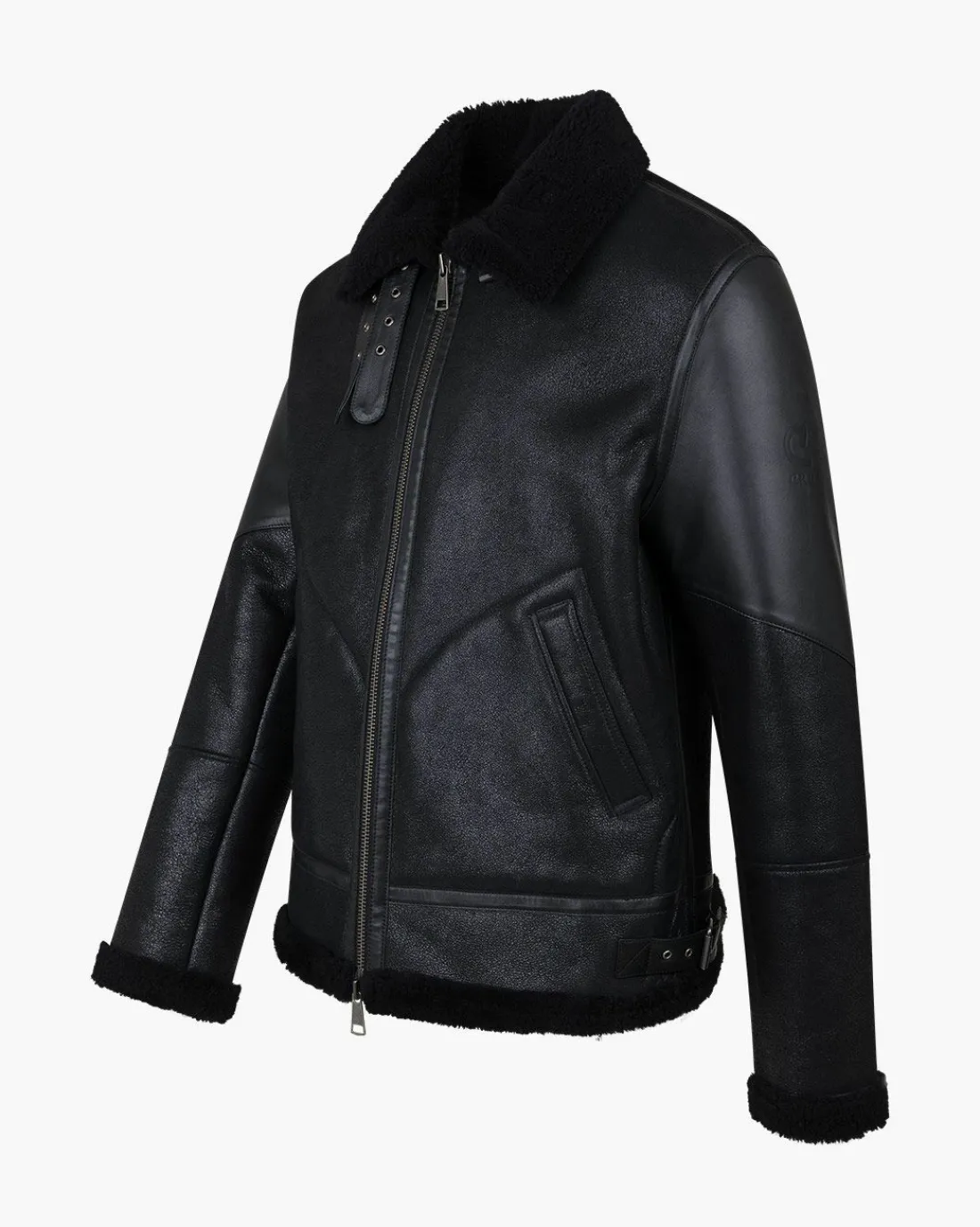 Outlet Cruyff Juan Shearling Leren Jas