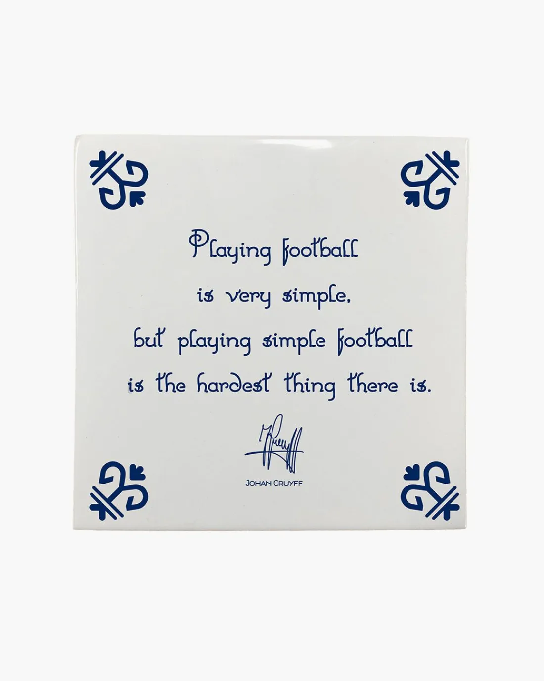 Cheap Cruyff Playing Football Is Very Simple But Playing Simple